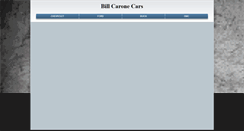 Desktop Screenshot of billcaronecars.com